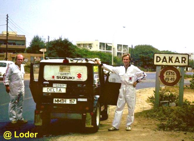 Ankunft Dakar J.Loder/A.Schneck